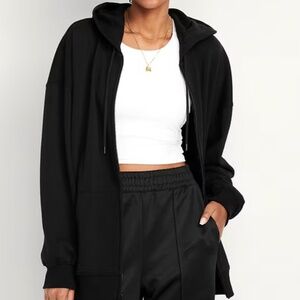 ✨Last Chance✨ Old Navy SoComfy Oversized Zip Hoodie - black
